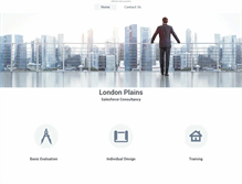 Tablet Screenshot of londonplains.com